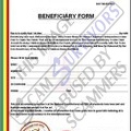 BENEFICIARY FORM