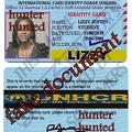 lizzy justin Refugee ID Card 