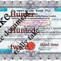 normal gladys murphy Deposit Certificate