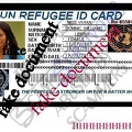 vivian williams My refugee id card 
