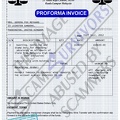 PROFORMA INVOICE