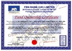 FUND OWNERSHIP CERTIFICATE