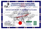 PROOF OF FUND CERTIFICATE