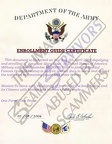 enrollment certificate