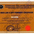 Anti-terrorist Certificate
