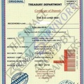 First Kentucky Certificate of Deposit