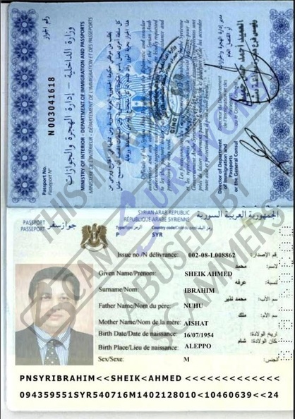 Ahmed Sheik Ibrahim Passport.JPG