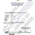 payment certificate