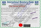 Fake Fund Clearance Certificate