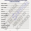 Fake FBI Authorization Form