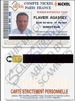 Fake Flavier Agassey ID