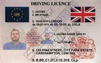Fake Ethan Jacobs Drivers license