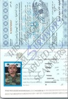 Fake Hussein Harmush Passport