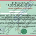 Fake Legal Clearance Certificate.JPG