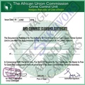 Fake Anti-terrorist Clearance Certificate