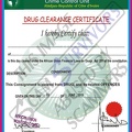 Fake Drug Clearance Certificate
