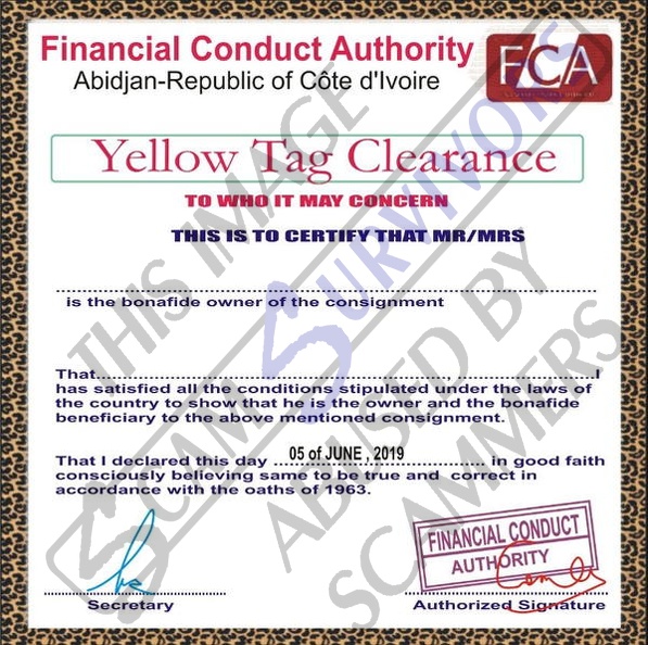 Fake Yellow Tag Clearance.JPG