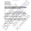 Fake letter of claim