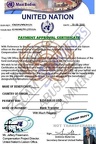 Fake Payment Approval Certificate