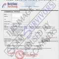 Fake Commercial Invoice