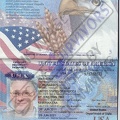 Fake Anthony Tom Harris Passport