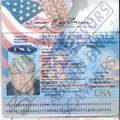 Fake Sammy Ray Barrier ID and Passport