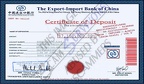 Fund Deposit Certificate - Phillip Wong