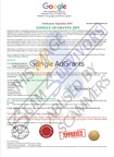 September Official Notification Letter Google Ad Grant 2019.