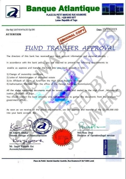 Fake Fund Transfer Approval.JPG
