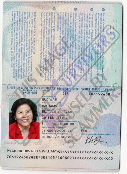 Fake ID Budiwati Williams.JPG