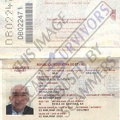 Fake Passport Jadel Ferreira de Oliveira
