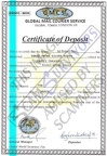 Fake Certificate of Deposit