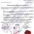 Fake affidavit of Claim