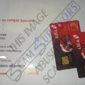 Fake ATM Card Envelope