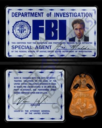 Fox Mulder fake ID.JPG