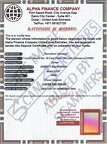 Fake Certificate of Deposit