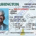 Jerome Powell Fake Drivers License