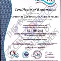 Fake Certificate of Registration Optimum Lab