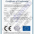 CE Certificate Kom