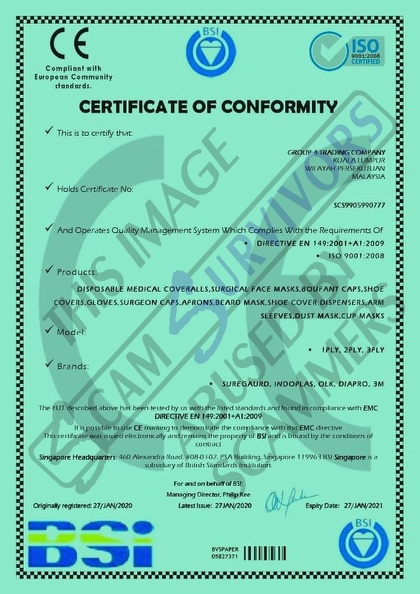 Fake Certificate of Conformity.JPG