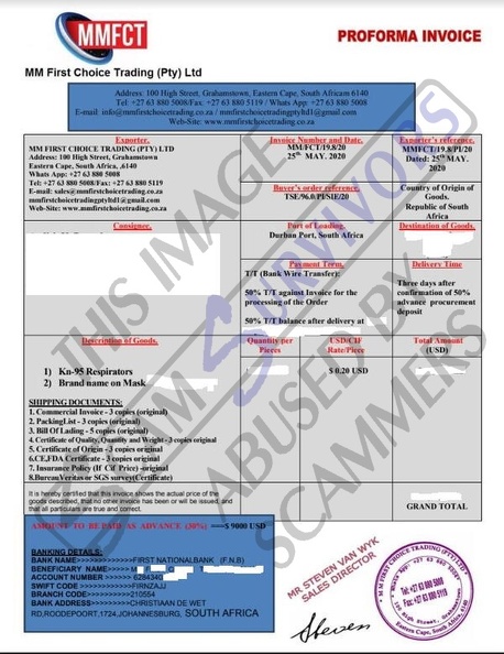 Fake invoice MM First Choice Trading.JPG