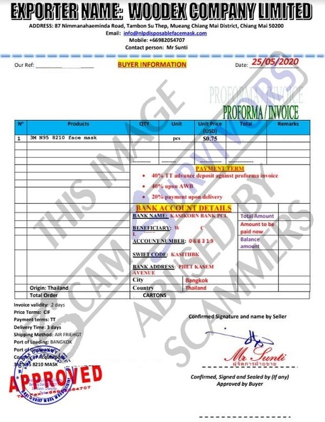 Fake Invoice Woodex Company Limited.JPG