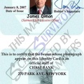Fake ID James Dimon