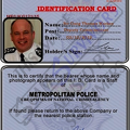 Metro Police ID Card