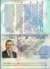 Fake Passport Hart Green