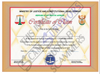 Fake Certificate of Claim
