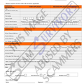 Fake PNC Application Form