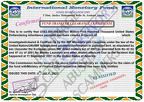 Fake Fund Transfer Clearance Certificate
