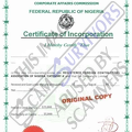 Fake Certificate of Incorporation.PNG