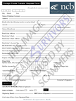 Fake Foreign Funds Transfer Request Form